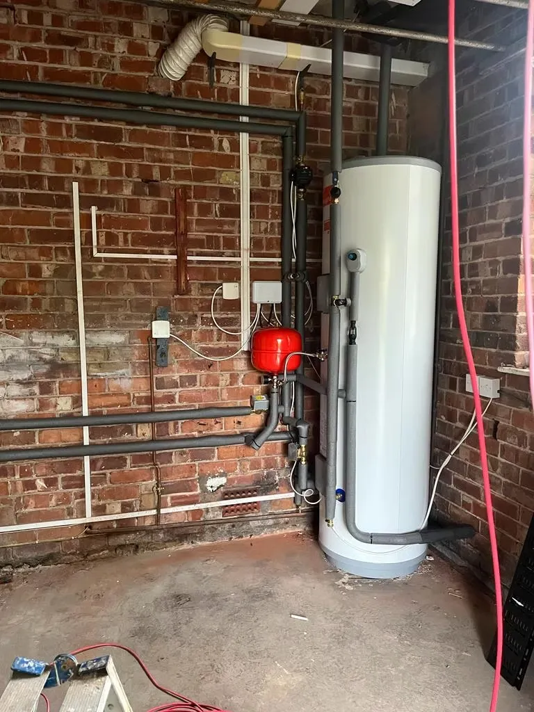 boiler in the loft