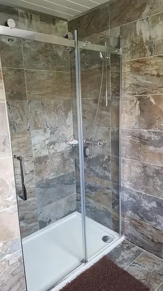 new shower installation